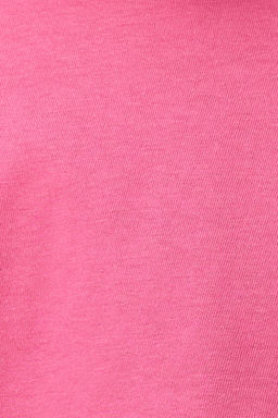 Lacivert-Fusya 2li Paket %100 Pamuk Relax/Rahat Kesim Crop Orme T-Shirt TWOSS24TS00224