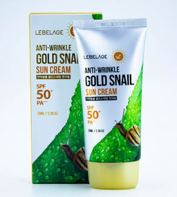 Крем солнцезащитный с муцином улитки LEBELAGE SPF50+ PA+++, 70 мл