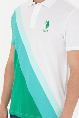 Мужская зеленая футболка - U.s. polo assn фото 6