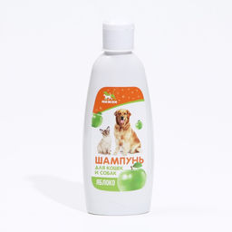 Шампунь Пижон для кошек и собак, с ароматом яблока, 250 мл