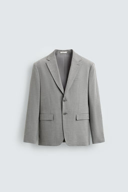 BLAZER TRAJE ESTRUCTURA / Gris claro - Zara фото 7