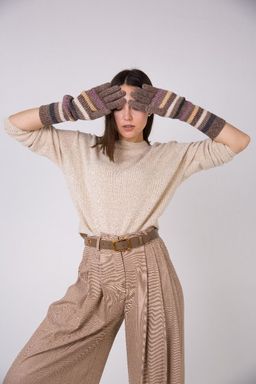 Перчатки из натуральной шерсти