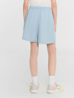 Шорты для девочек голубые - Mark formelle фото 4