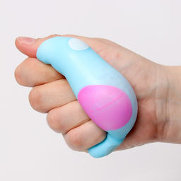 Цена за 12 шт. Сквиш антистресс - игрушка «Лапка» с пастой, МИКС