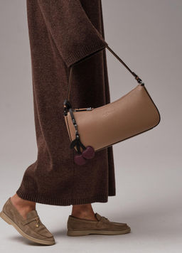 Сумка багет Azaro 31200 коричневый капучино