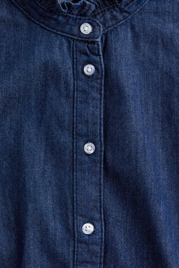 Blusa denim con volantes - H&m фото 6
