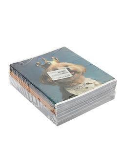 Комплект 12 тетрадей, 48 листов, клетка, 60гр, 4 вида, Зверушки,софтач с выборочным уф-лаком   10968