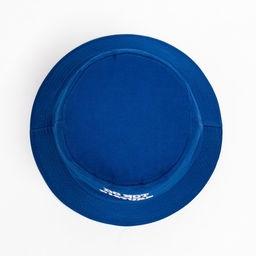 Панама MINAKU унисекс с надписью, синяя, размер 56-58