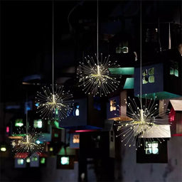 Гирлянда Фейерверк 5 шт (500 L) (арт. HZ-89) - Ип лебедев о.ю фото 7