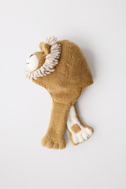 GORRO LE?N LANA LIMITED EDITION / Marr?n - Zara фото 3