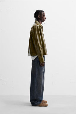 VINYL FINISH JACKET - Zara фото 4