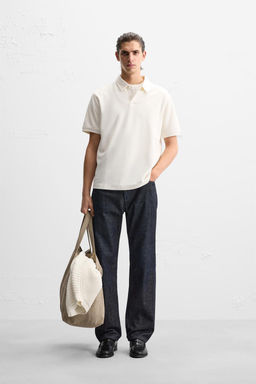 TEXTURED POLO SHIRT - Zara фото 10