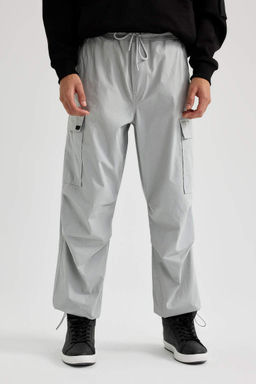 Брюки с карманами-карго Parachute - Defacto фото 3