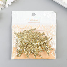 Цена за 20 шт. Уголок декоративный "Греческий узор" 4х4  см С1252