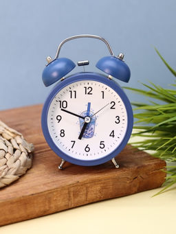 Часы-будильник "Funny drawing", blue (13,5х10 см)