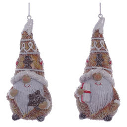 Фигурка декоративная подвесная "Гном", L4,5 W4,5 H10,5 см, 2в.