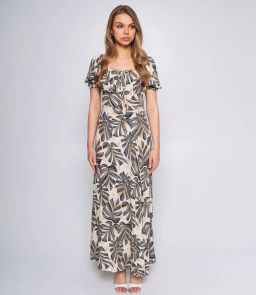 Платье #ОКТ035003, серый - Dommod фото 2