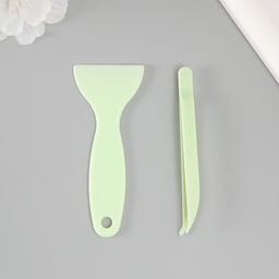 Цена за 2 шт. Наклейка пластик «Яркие надписи», набор 6 листов, лопатка и пинцет 15.5×13 см, МИКС