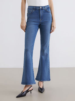 Flare Kad?n Jean Pantolon