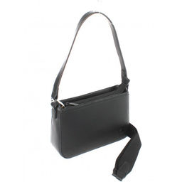 Сумка женская искусственная кожа DJ-СМ 7423-BLACK, 1отд, плечевой ремень, черный SALE 265260