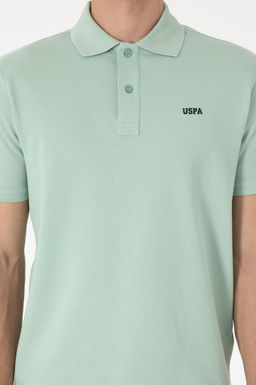 Erkek Regular Fit Polo Yaka Su Ye_ili Basic Ti__rt Sepette S_rpriz _ndirim - U.s. polo assn фото 6