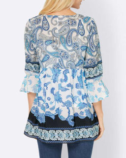 Туника и топ, голубо-синие - Linea tesini фото 4
