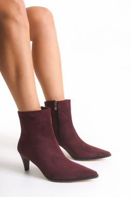 Taba Suet Sivri Burun Ince Topuklu Kad?n Bot 
TAKAW26BO00049 - Trendyolmilla фото 13