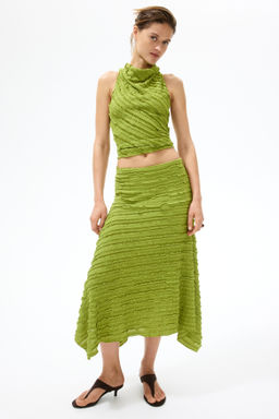 Falda pa?uelo con ribetes de volante - H&m фото 2