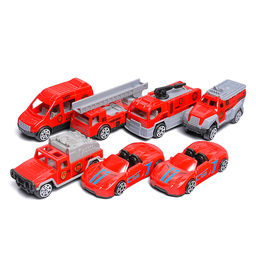 Машина "Пожарная команда" в коробке