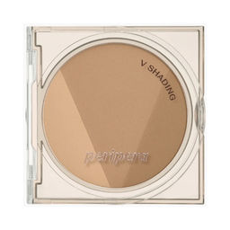 Ink V Shading 002 Deep Brown - Компактный скульптор для лица в тёплых коричневых тонах, 9,5 г