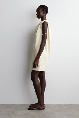 VESTIDO CORTO DE LINO CON DETALLE RETORCIDO - H&m фото 5