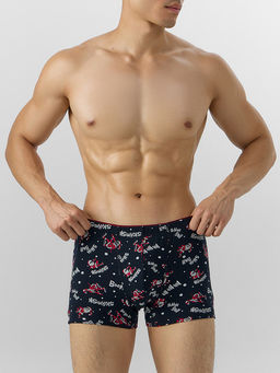 Цена за 2 штуки! Трусы боксеры мужские с новогодним принтом - Mark formelle фото 2