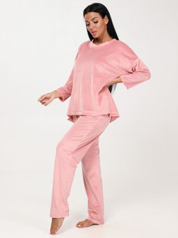 452 ПИЖАМА ЖЕНСКАЯ (брюки) (Коралл) - А-дина фото 4