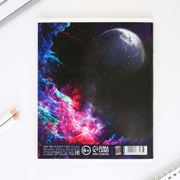 Предметная тетрадь, 48 листов, КОСМОС, со справочными материалами Физика, обложка мелованный картон 230 гр., внутренний блок в клетку 80 гр., белизна до 80%, блок №2. - Artfox study фото 5