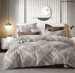 Постельное белье - Поплин 6777 Застил 2-спальный с Евро простыней (молния)