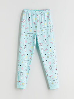 Beli Lastikli K?z ?ocuk Pijama Alt