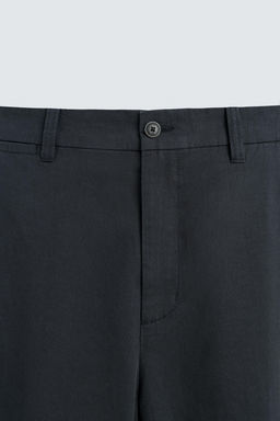 REGULAR FIT TEXTURED TROUSERS - Zara фото 17