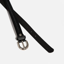 Ремень детский, ширина 2,1 см, винт, пряжка металл, цвет чёрный - Simaland фото 2