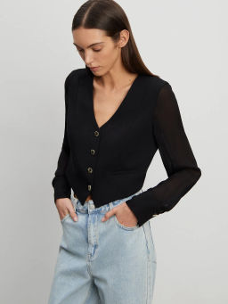 ЕМКА / Блузка приталенного кроя - Emka фото 3