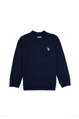 Erkek _ocuk Lacivert Basic Sweatshirt Sepette S_rpriz _ndirim