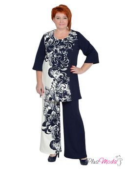 Туника Модель №1185 размеры 44-84 - Plusmoda фото 10