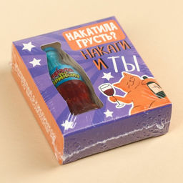 Мармеладная бутылочка колы Накатила грусть с кислой начинкой, 9 г. - Simaland фото 4