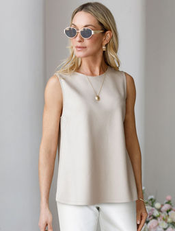 Топ из плотного лиоцелла