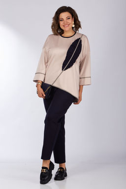 Костюм LADY SECRET 2914 синий+пудра