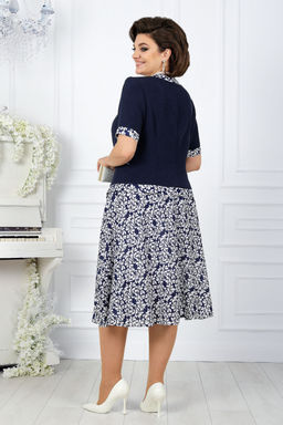 Платье Ninele 7431-Р темно-синий - Mira fashion фото 2548