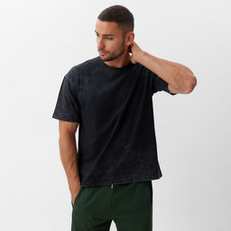 Футболка мужская MINAKU, чёрный, р-р 42-44