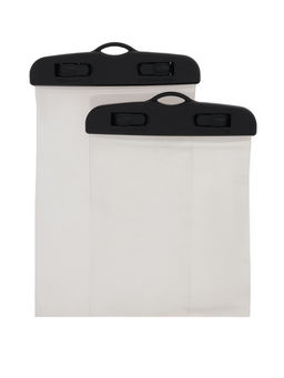 Набор водонепроницаемых чехлов для телефона, 2 штуки, размер 20×11 см, чёрные