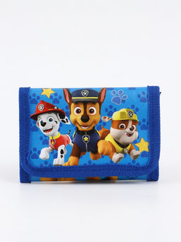 Кошелек детский на липучке «Собачки» синий 9×9×1