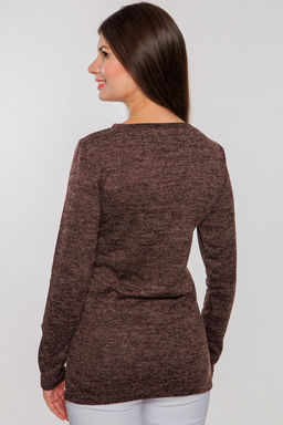 Джемпер жен.арт.674/4-11,шоколадный - Binita фото 3