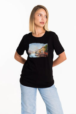 Футболка М325324Па черный